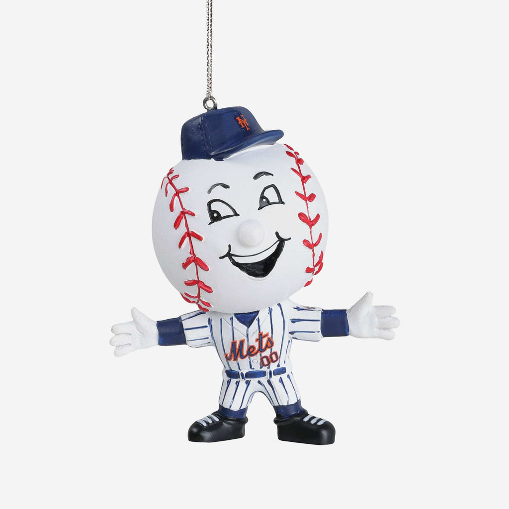 Mr. Met New York Mets Mascot Ornament FOCO - FOCO.com