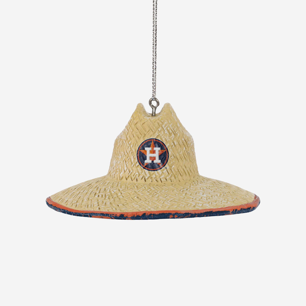 Houston Astros Straw Hat Ornament FOCO - FOCO.com