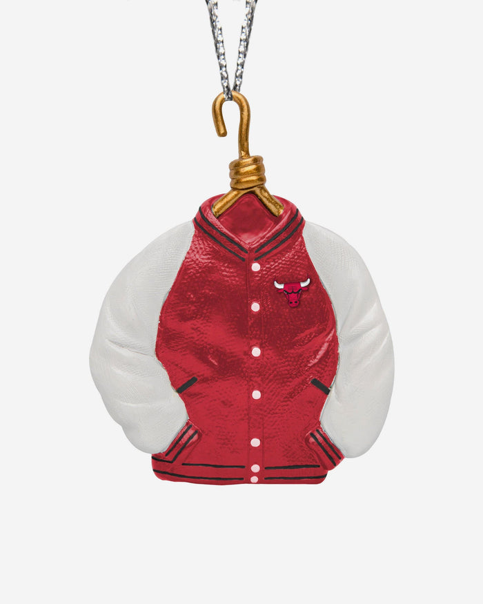 Chicago Bulls Varsity Jacket Ornament FOCO - FOCO.com