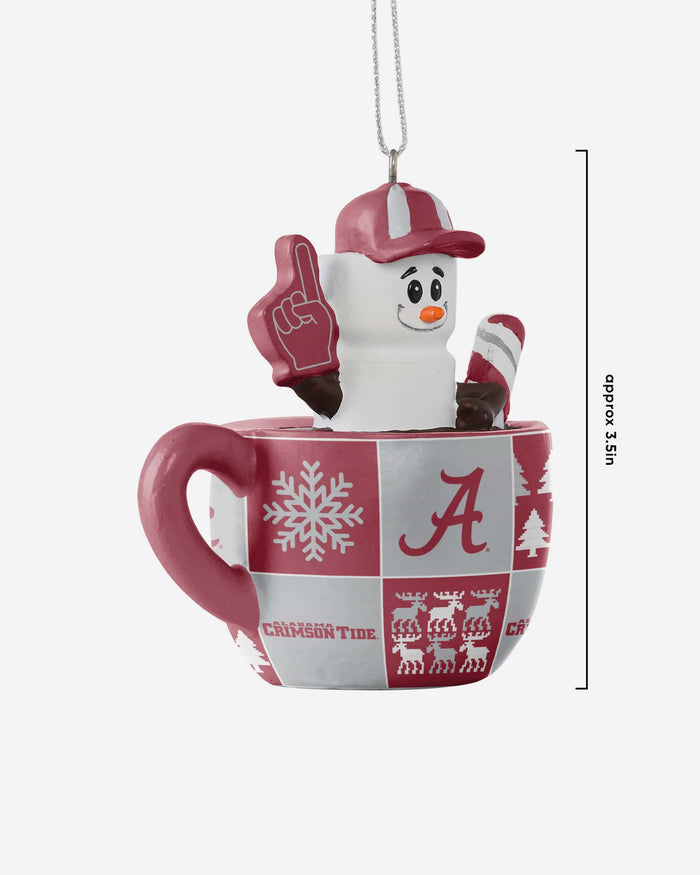 Alabama Crimson Tide Smores Mug Ornament FOCO - FOCO.com