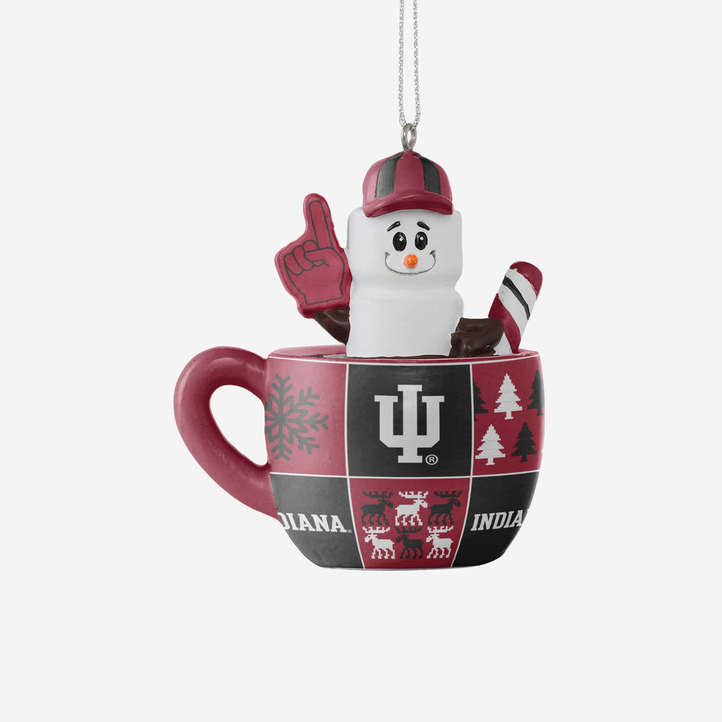 Indiana Hoosiers Smores Mug Ornament FOCO - FOCO.com