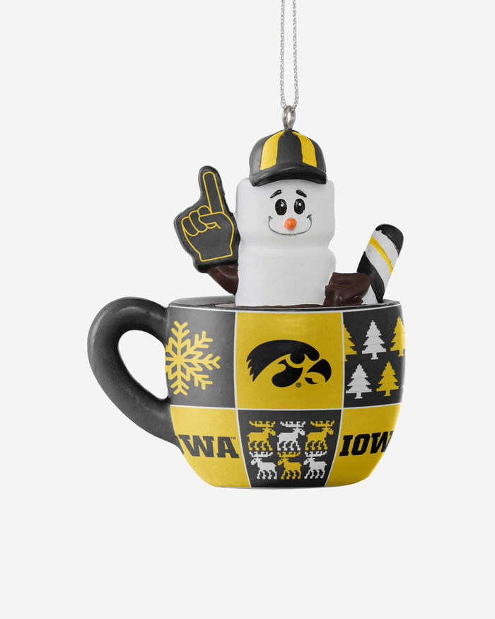 Iowa Hawkeyes Smores Mug Ornament FOCO - FOCO.com