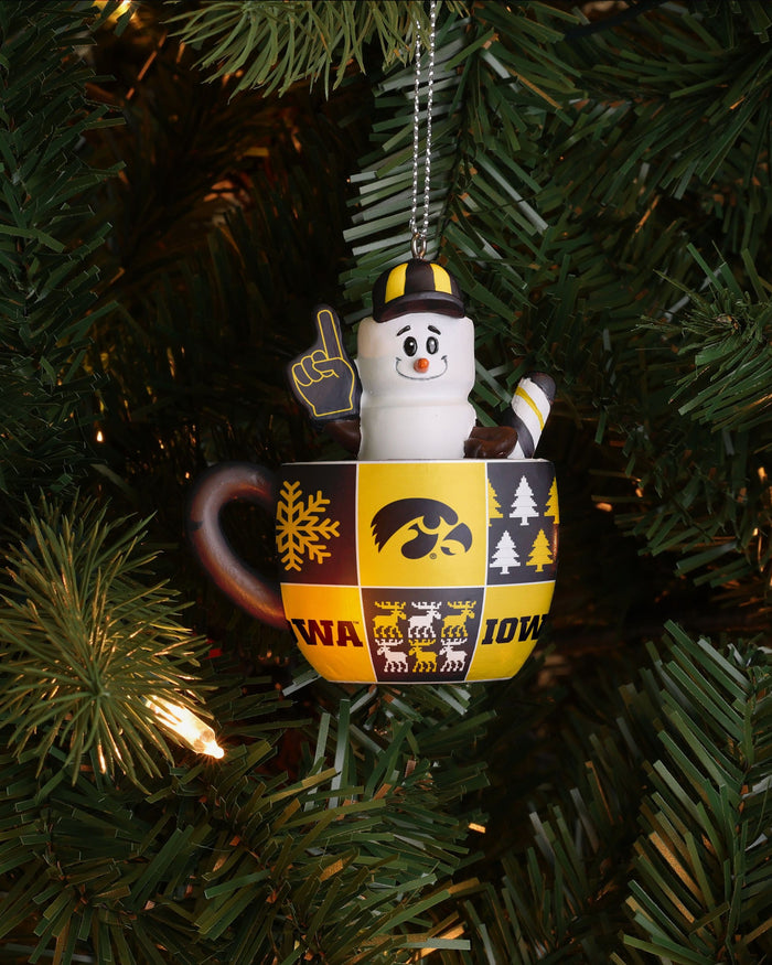 Iowa Hawkeyes Smores Mug Ornament FOCO - FOCO.com