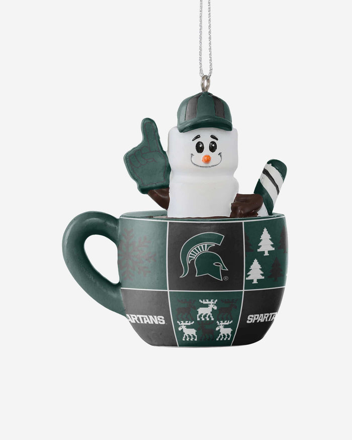 Michigan State Spartans Smores Mug Ornament FOCO - FOCO.com
