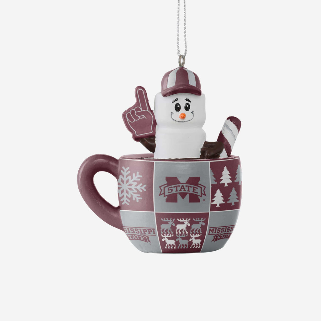 Mississippi State Bulldogs Smores Mug Ornament FOCO - FOCO.com