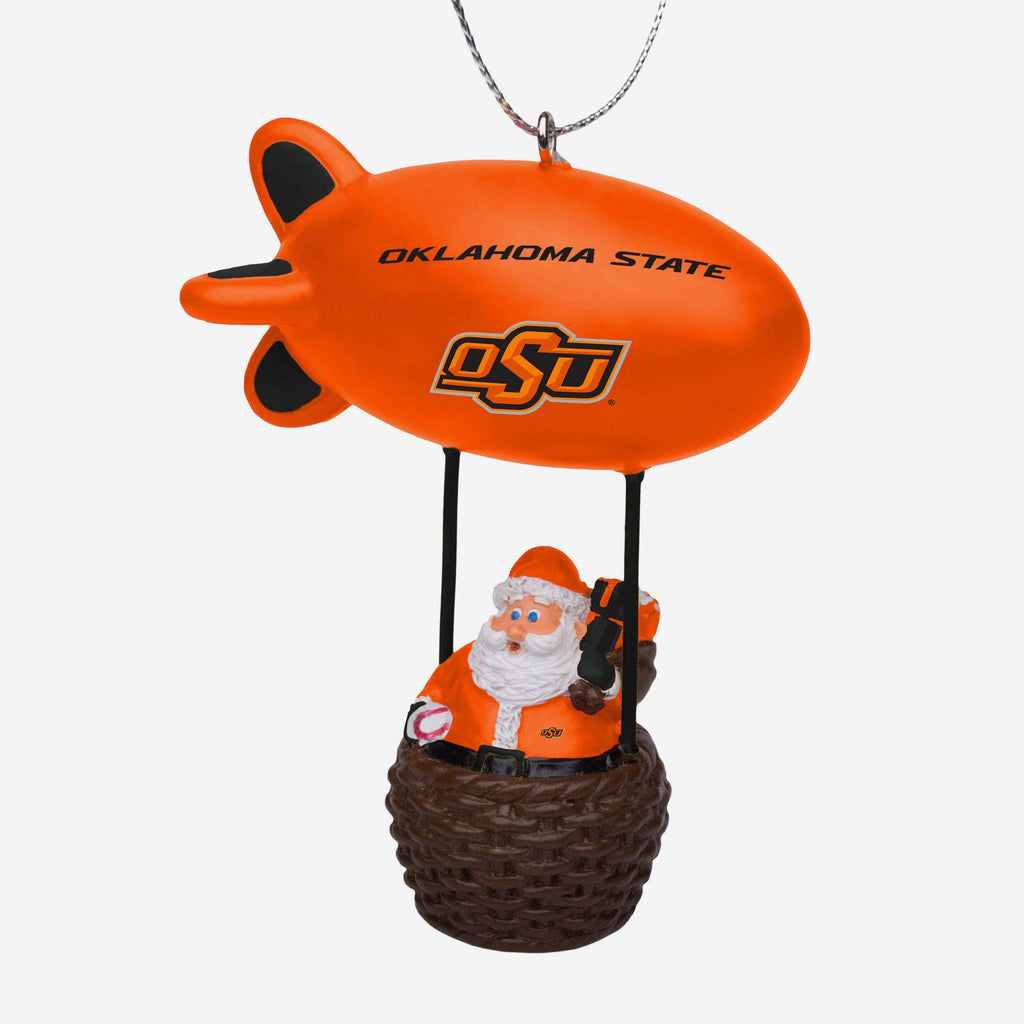 Oklahoma State Cowboys Santa Blimp Ornament FOCO - FOCO.com