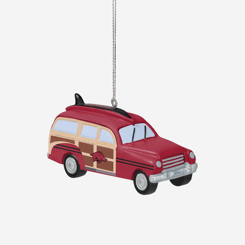 Arkansas Razorbacks Station Wagon Ornament FOCO - FOCO.com