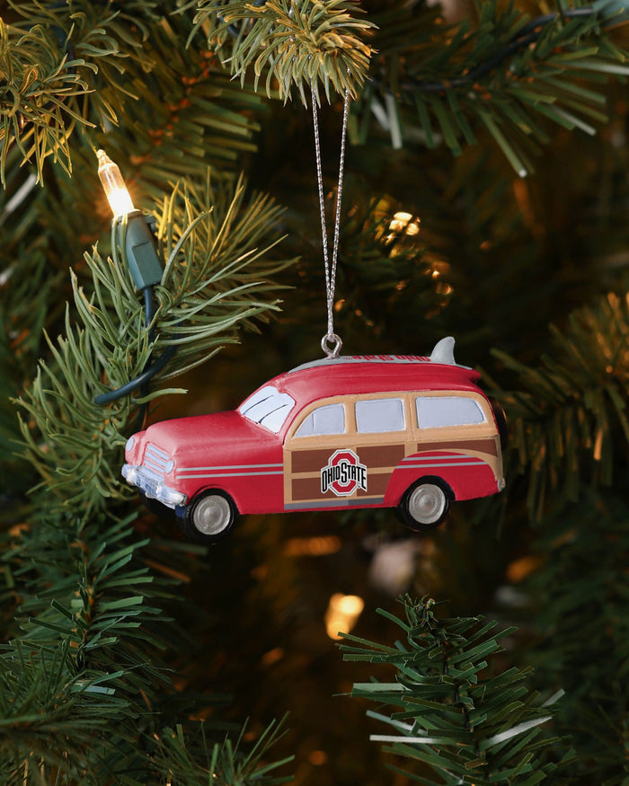 Ohio State Buckeyes Station Wagon Ornament FOCO - FOCO.com