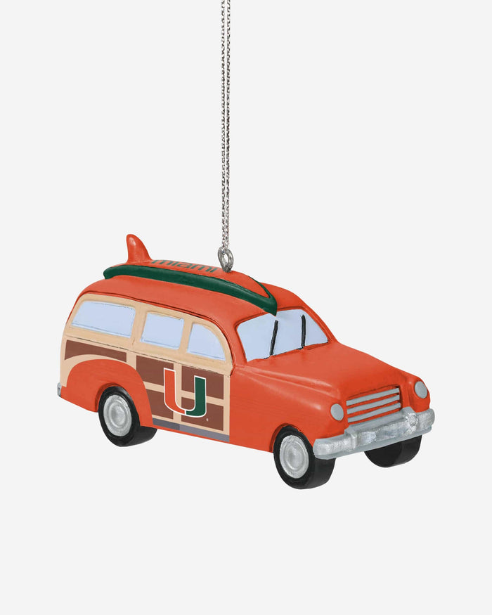 Miami Hurricanes Station Wagon Ornament FOCO - FOCO.com