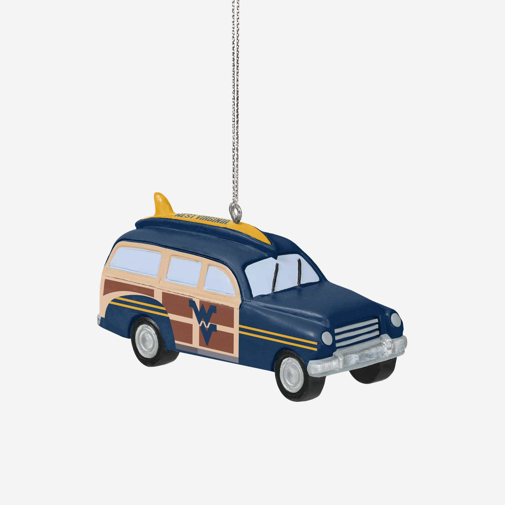 West Virginia Mountaineers Station Wagon Ornament FOCO - FOCO.com