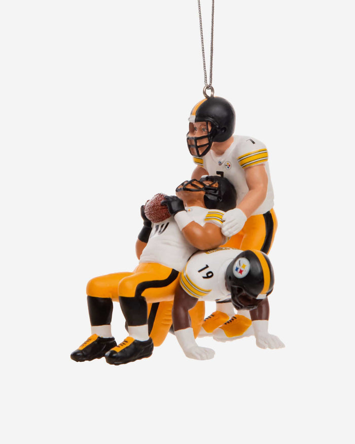 Pittsburgh Steelers 3 Player Team Celebration Ornament FOCO - FOCO.com