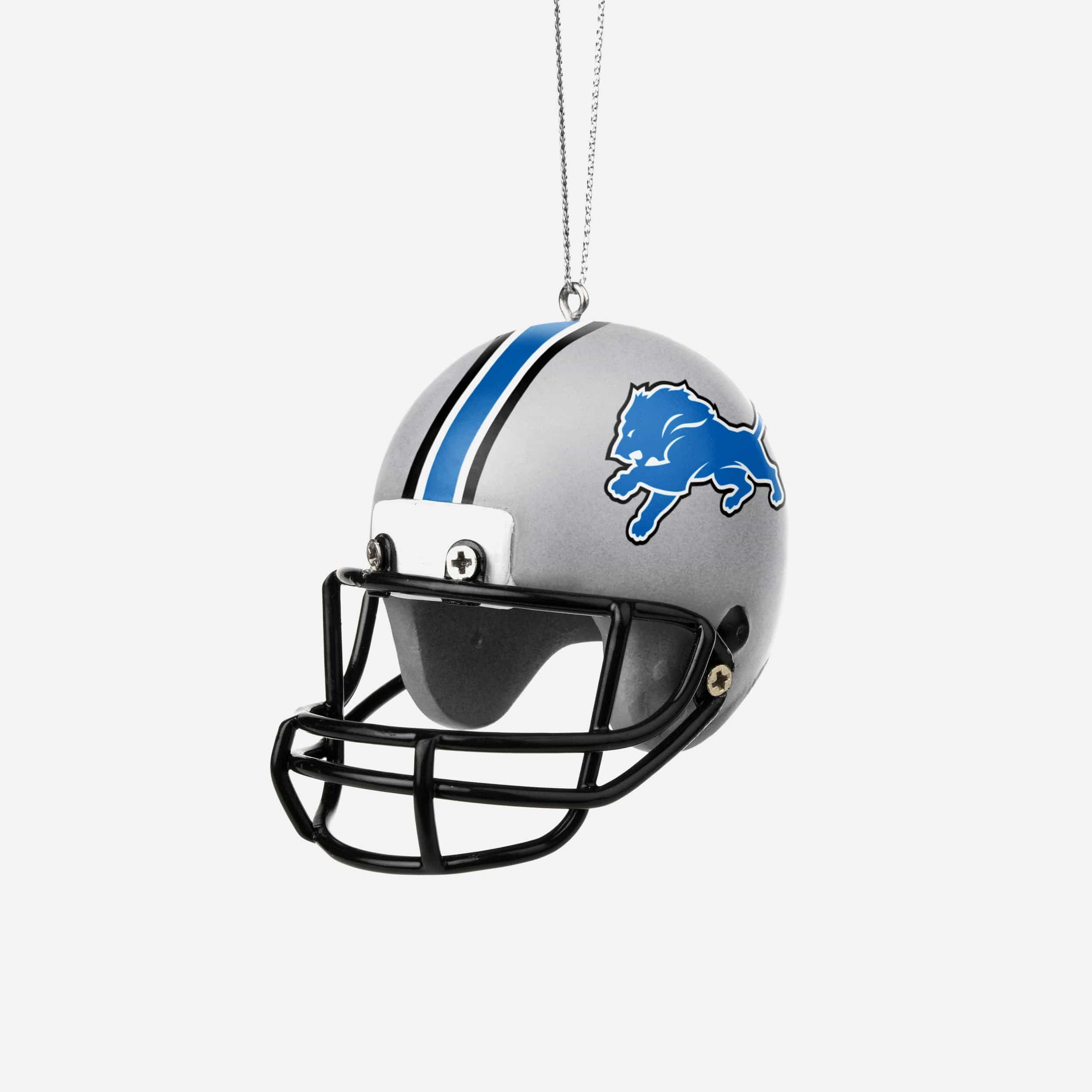 Detroit Lions Football Helmet Ornament