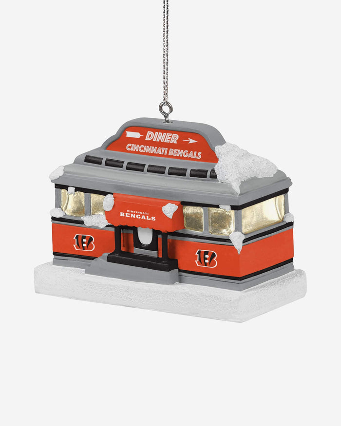 Cincinnati Bengals Light Up Diner Ornament FOCO - FOCO.com