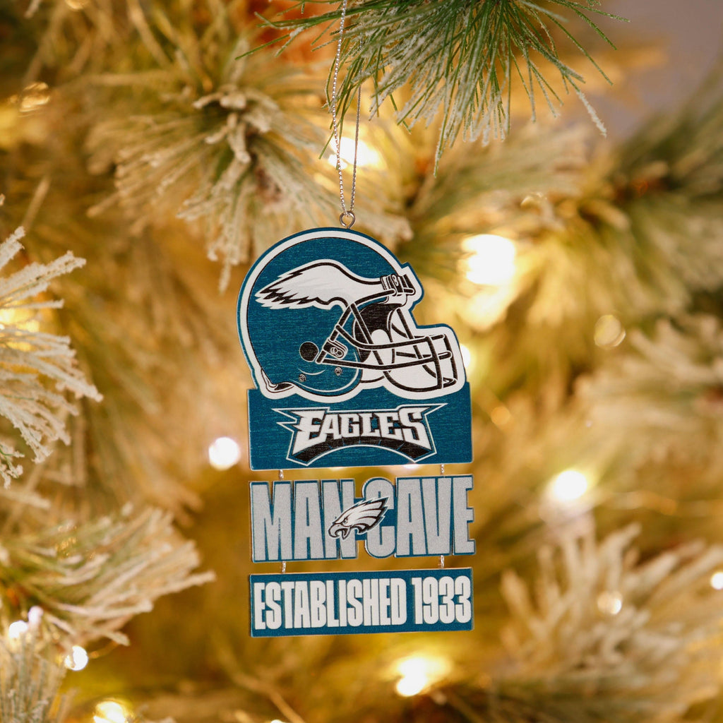 Philadelphia Eagles Mancave Sign Ornament Foco