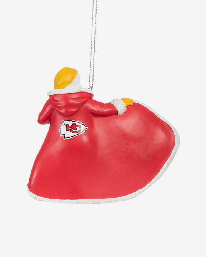 Kansas City Chiefs Photoprint Santa Ornament FOCO - FOCO.com