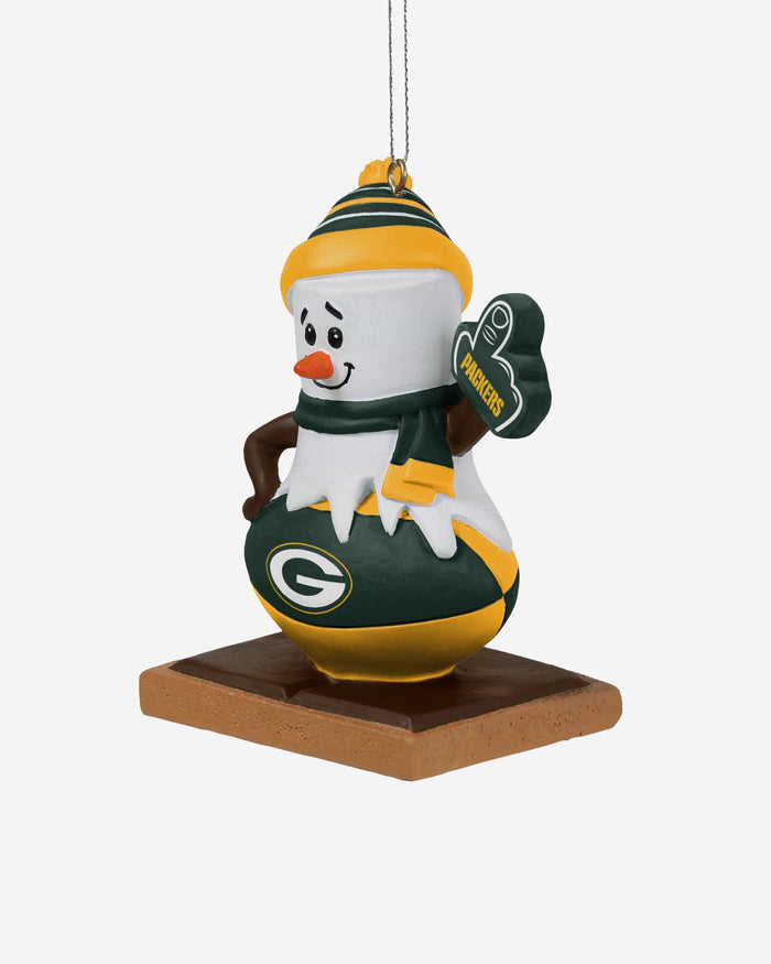 Green Bay Packers Smore On Ball Ornament FOCO - FOCO.com