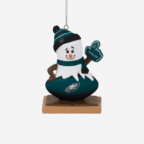 Philadelphia Eagles NFL Smore on Ball Ornament