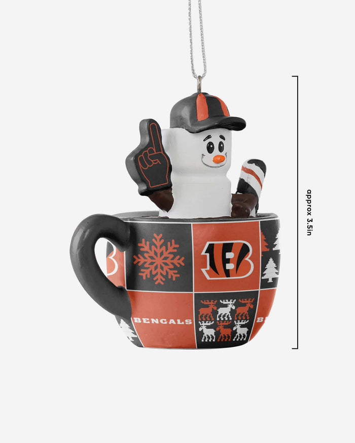 Cincinnati Bengals Smores Mug Ornament FOCO - FOCO.com