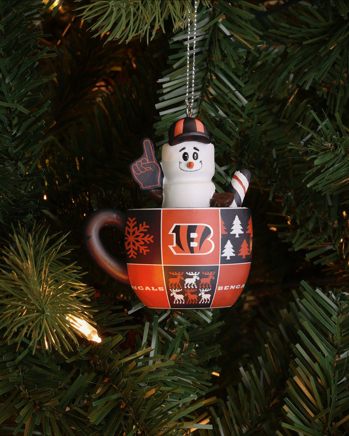 Cincinnati Bengals Smores Mug Ornament FOCO - FOCO.com