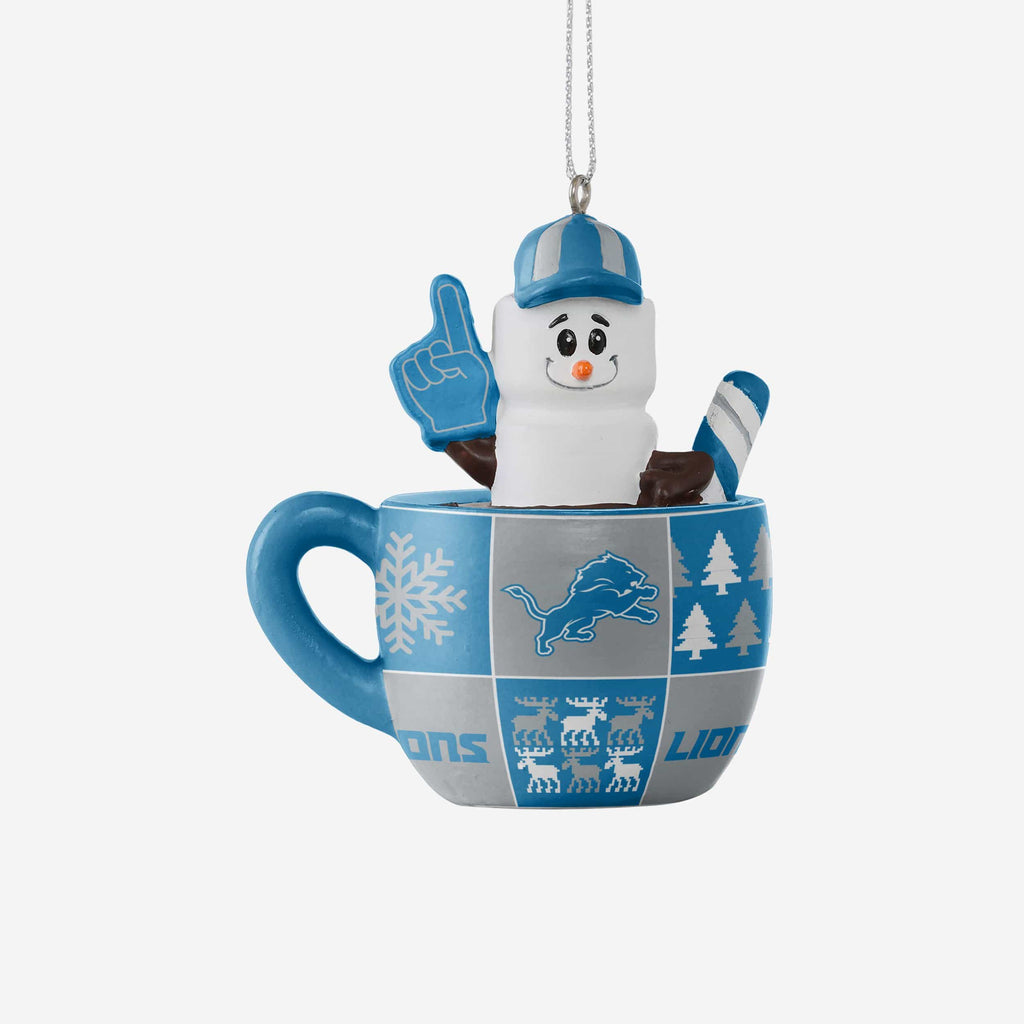 Detroit Lions Smores Mug Ornament FOCO - FOCO.com