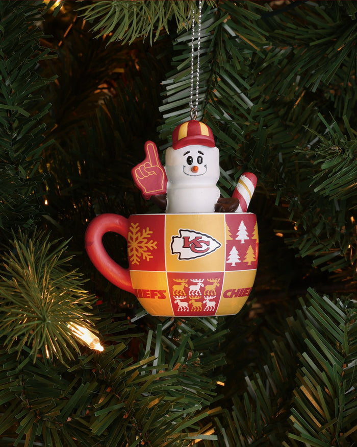 Kansas City Chiefs Smores Mug Ornament FOCO - FOCO.com