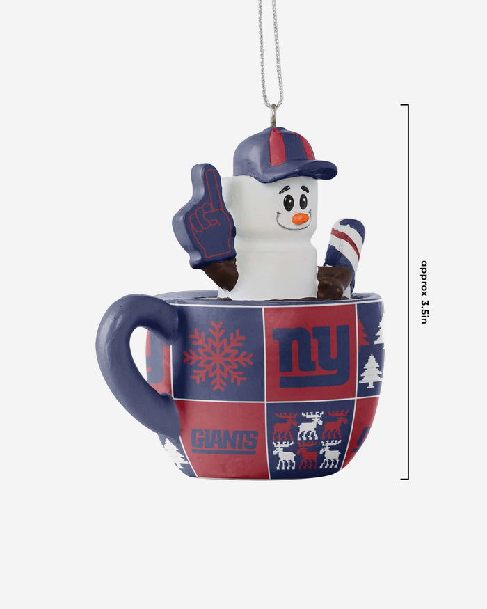 New York Giants Smores Mug Ornament FOCO - FOCO.com