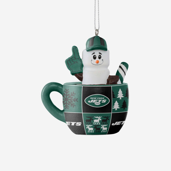 Official New York Jets Christmas Ornaments, Jets Nutcrackers