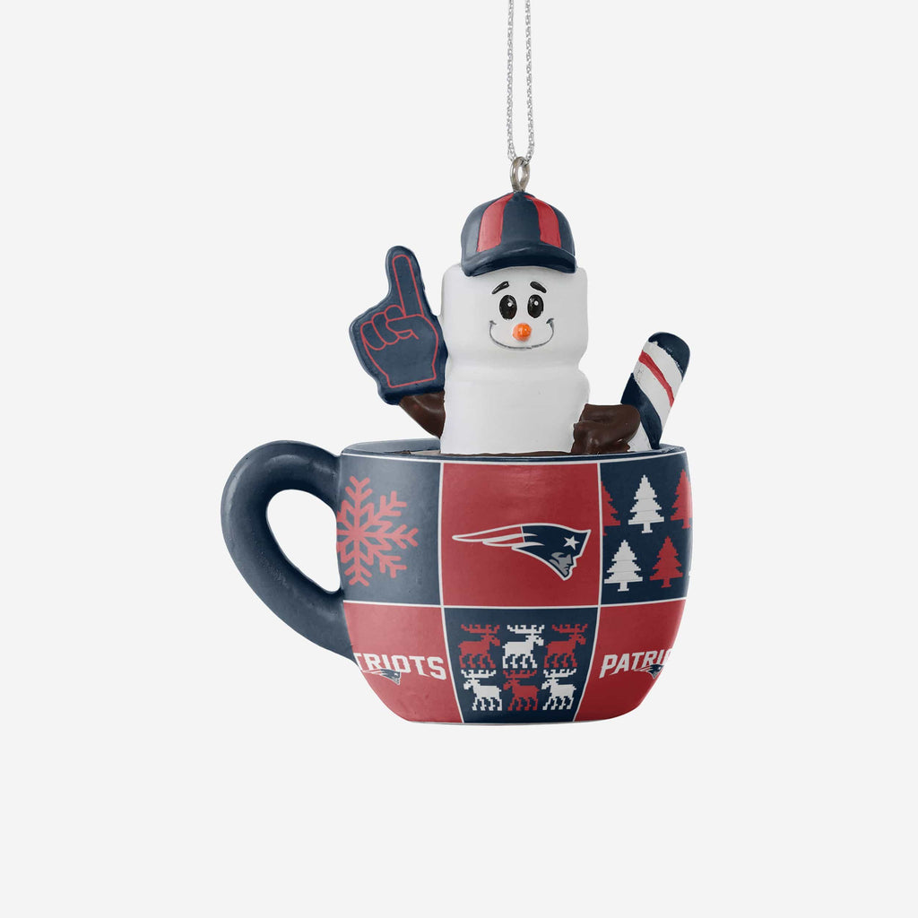 New England Patriots Smores Mug Ornament FOCO - FOCO.com