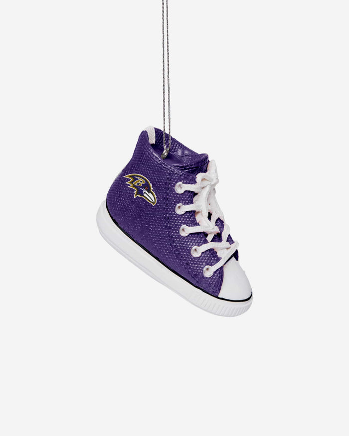 Baltimore Ravens Sneaker Ornament FOCO - FOCO.com