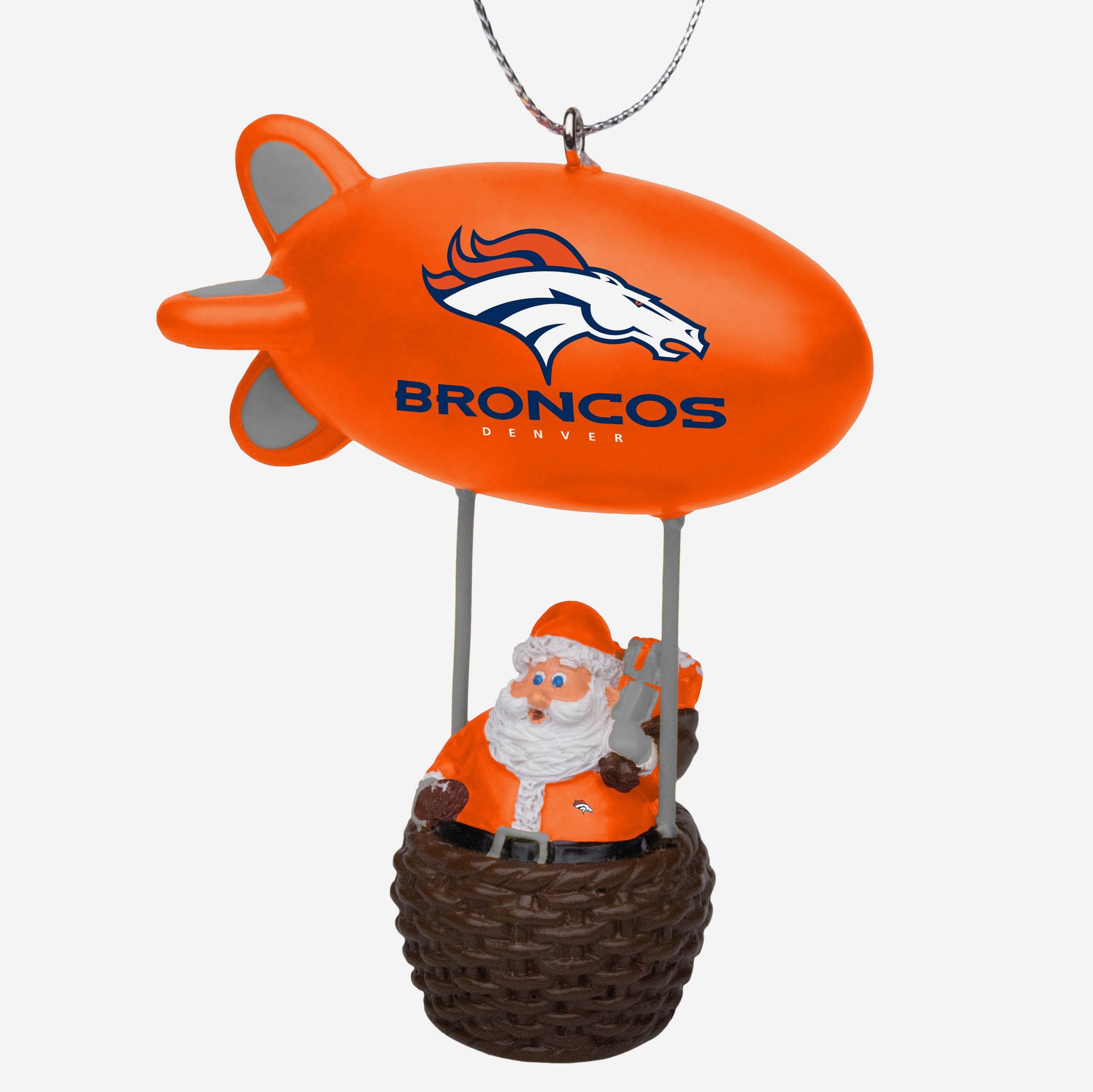 FOCO Denver Broncos Santa Hat! Team Color High Quality!