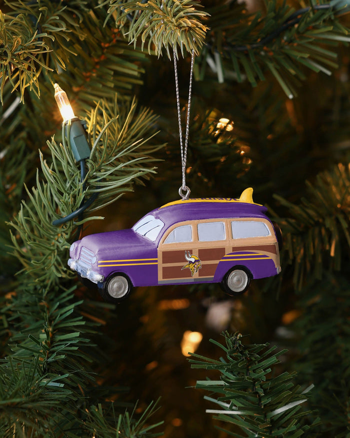 Minnesota Vikings Station Wagon Ornament FOCO - FOCO.com