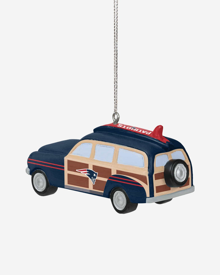 New England Patriots Station Wagon Ornament FOCO - FOCO.com