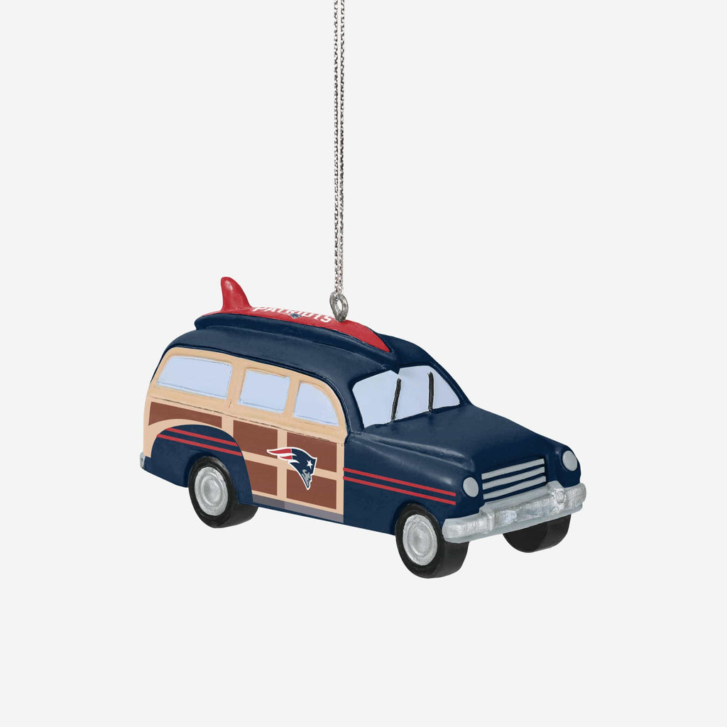 New England Patriots Station Wagon Ornament FOCO - FOCO.com