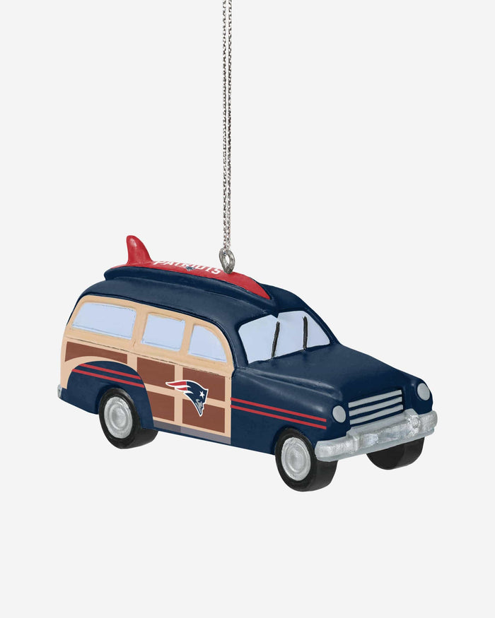 New England Patriots Station Wagon Ornament FOCO - FOCO.com