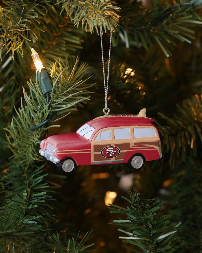 San Francisco 49ers Station Wagon Ornament FOCO - FOCO.com