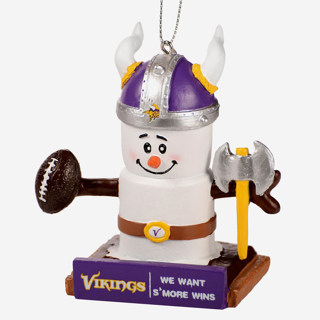 Minnesota Vikings Thematic Smores Ornament FOCO - FOCO.com