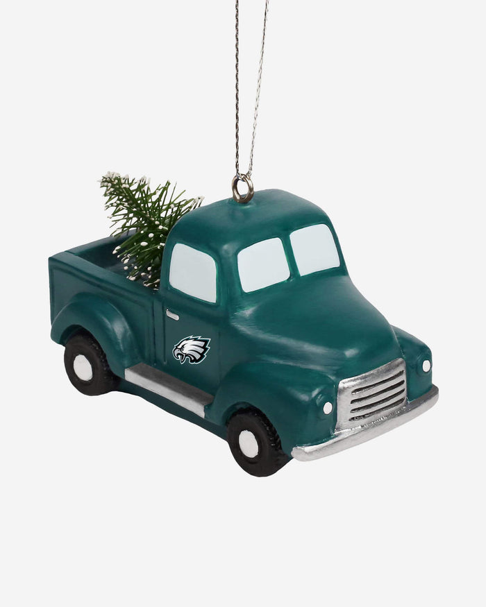 Philadelphia Eagles Truck With Tree Ornament FOCO - FOCO.com