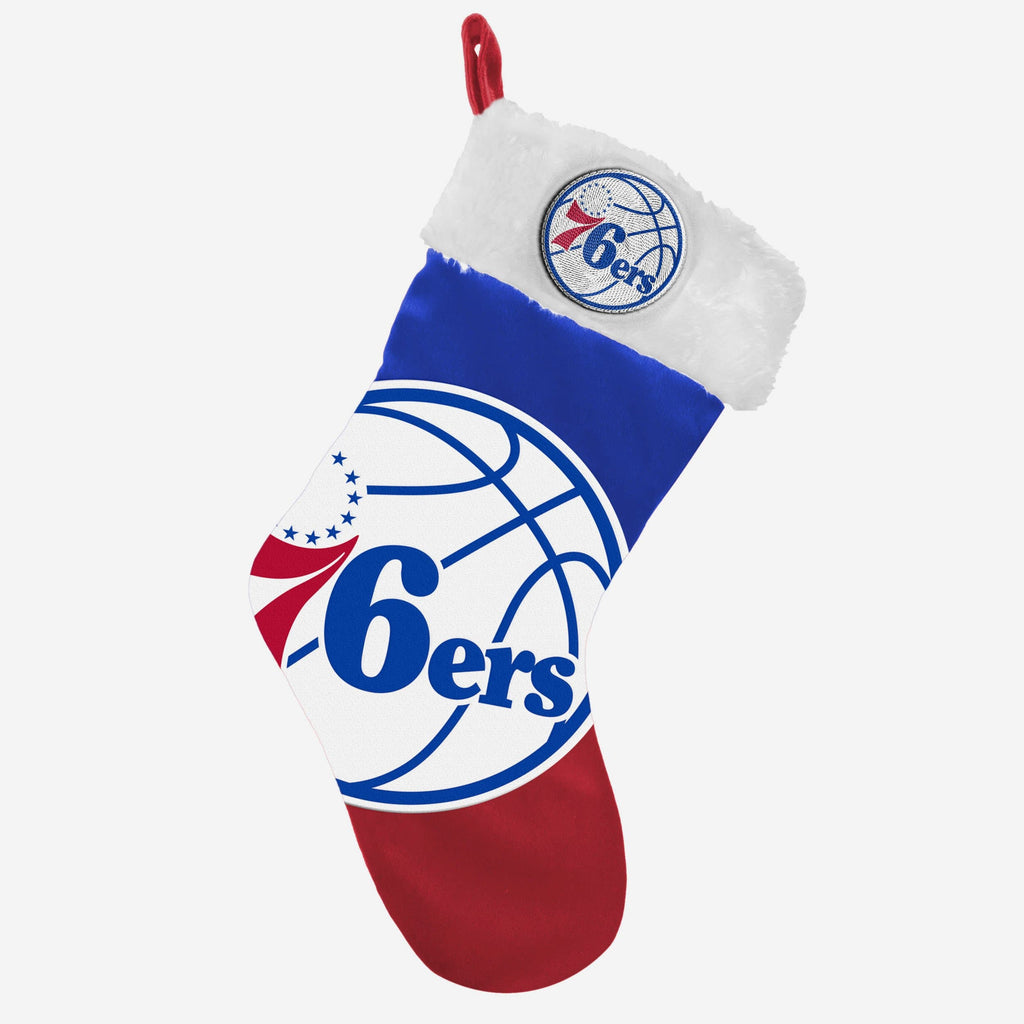 Philadelphia 76ers Season Spirit Basic Stocking FOCO - FOCO.com