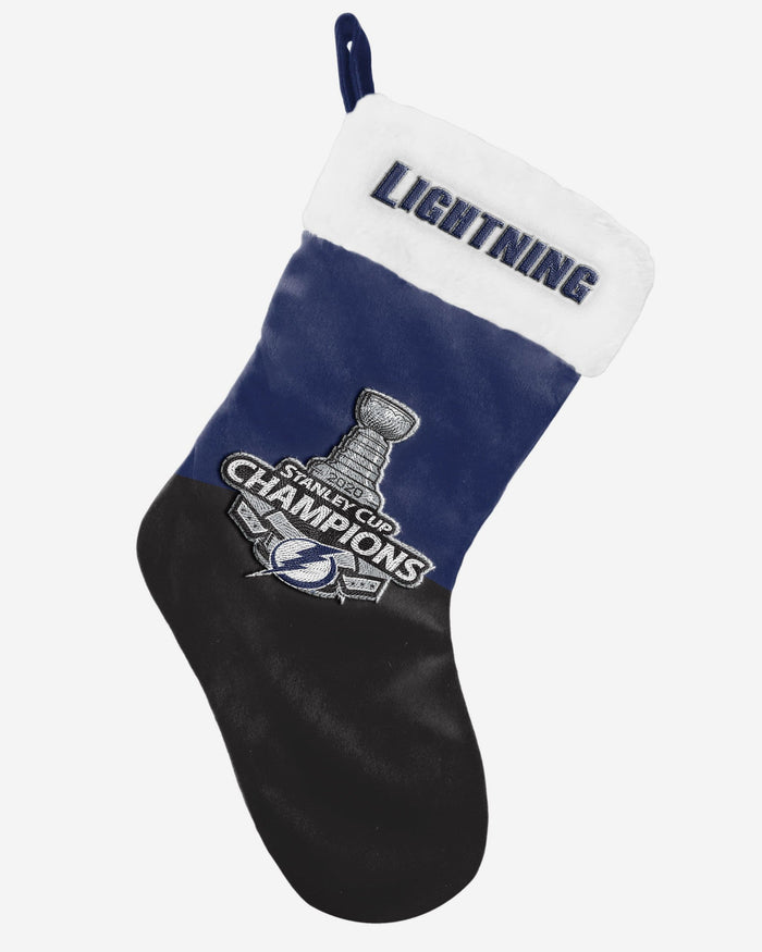 Tampa Bay Lightning 2020 Stanley Cup Champions Basic Stocking FOCO - FOCO.com