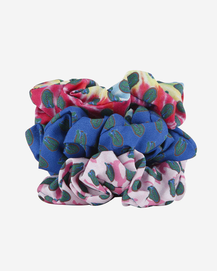 Florida Gators Mini Print 3 Pack Scrunchies FOCO - FOCO.com