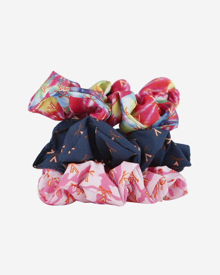 Virginia Cavaliers Mini Print 3 Pack Scrunchies FOCO - FOCO.com