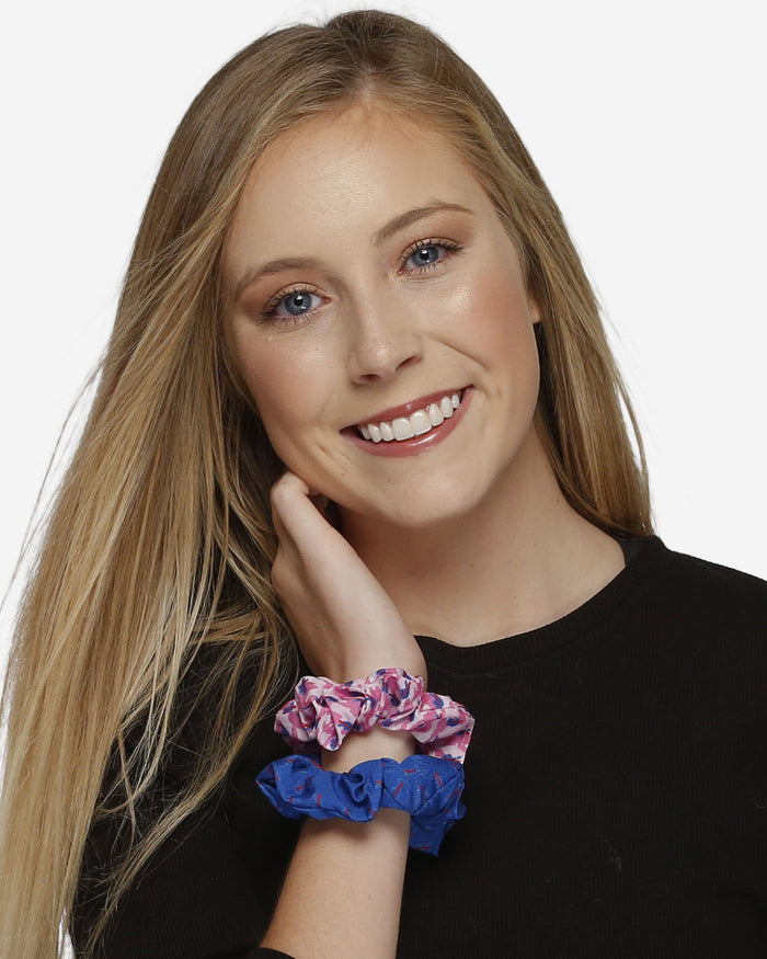 Buffalo Bills Mini Print 3 Pack Scrunchies FOCO - FOCO.com