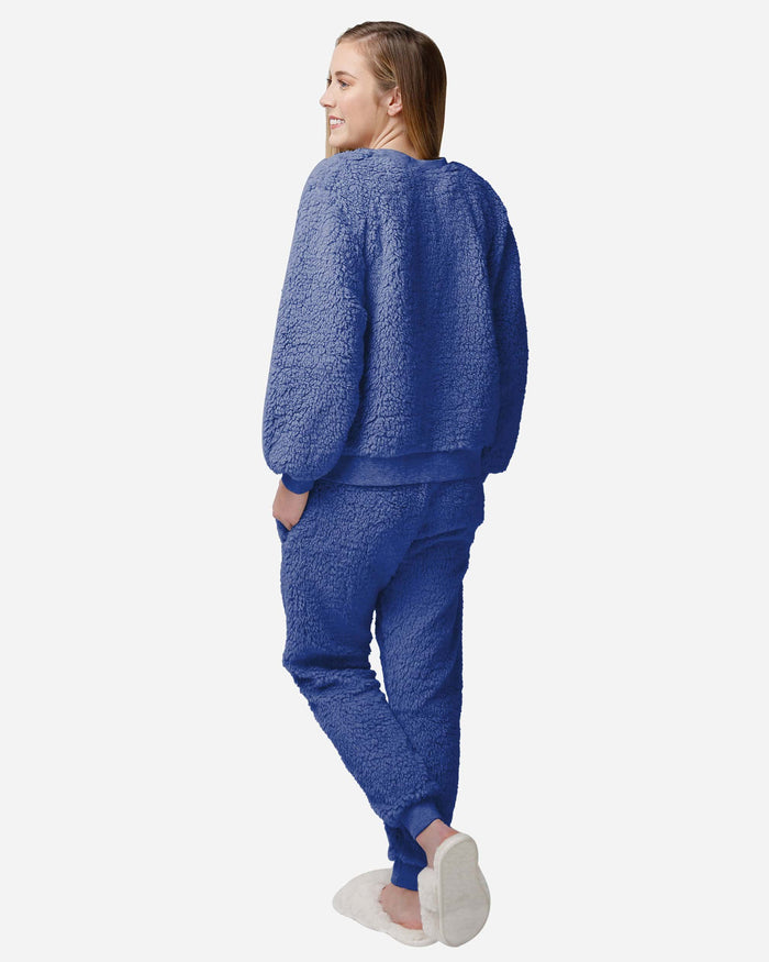 New York Mets Womens Sherpa Lounge Set FOCO - FOCO.com