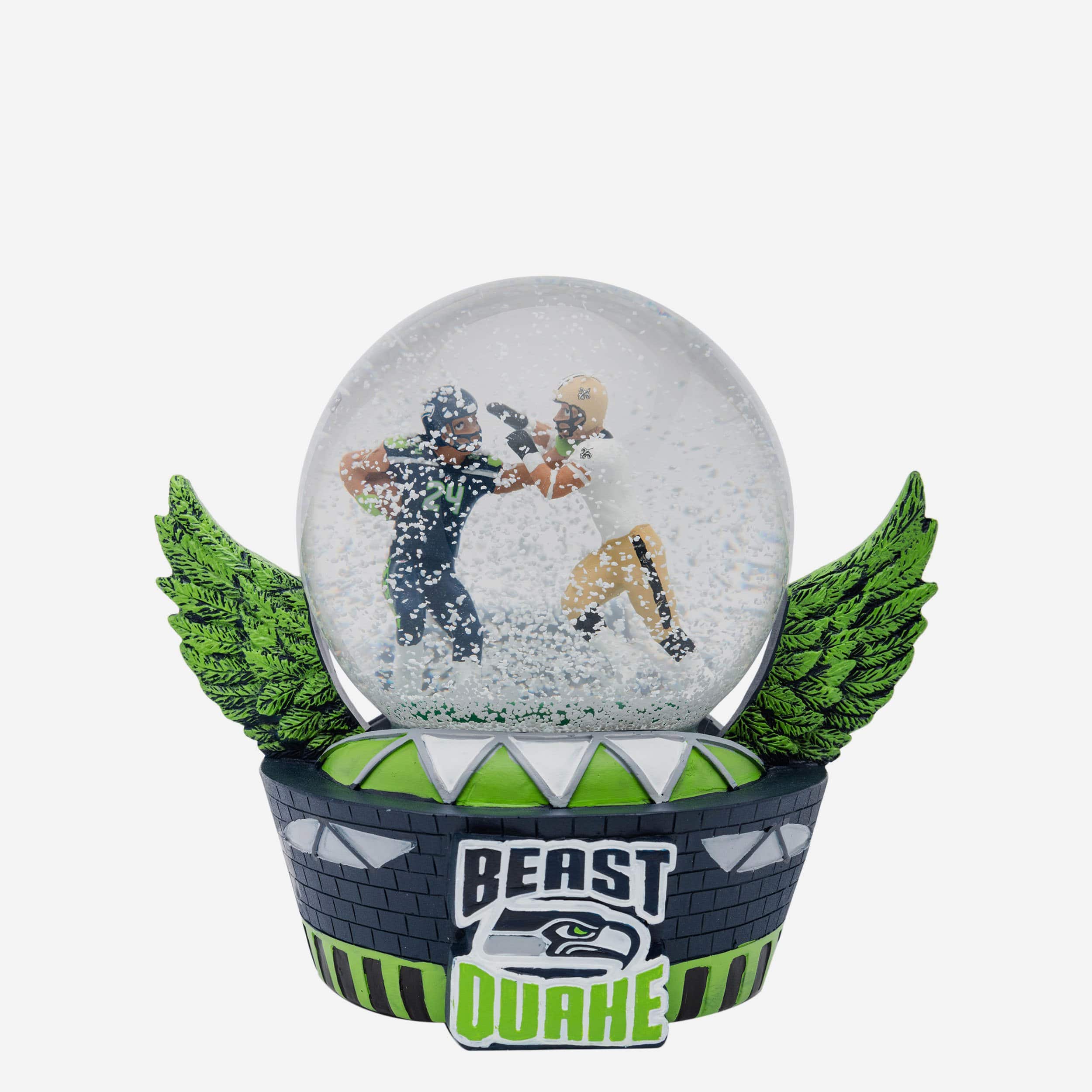 Seattle Seahawks Iconic Moment Snow Globe FOCO