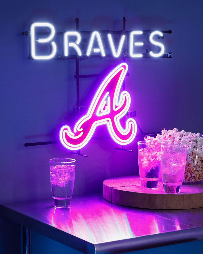 Atlanta Braves Fancave LED Sign FOCO