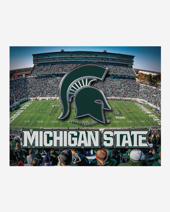 Michigan State Spartans Canvas Wall Sign FOCO - FOCO.com