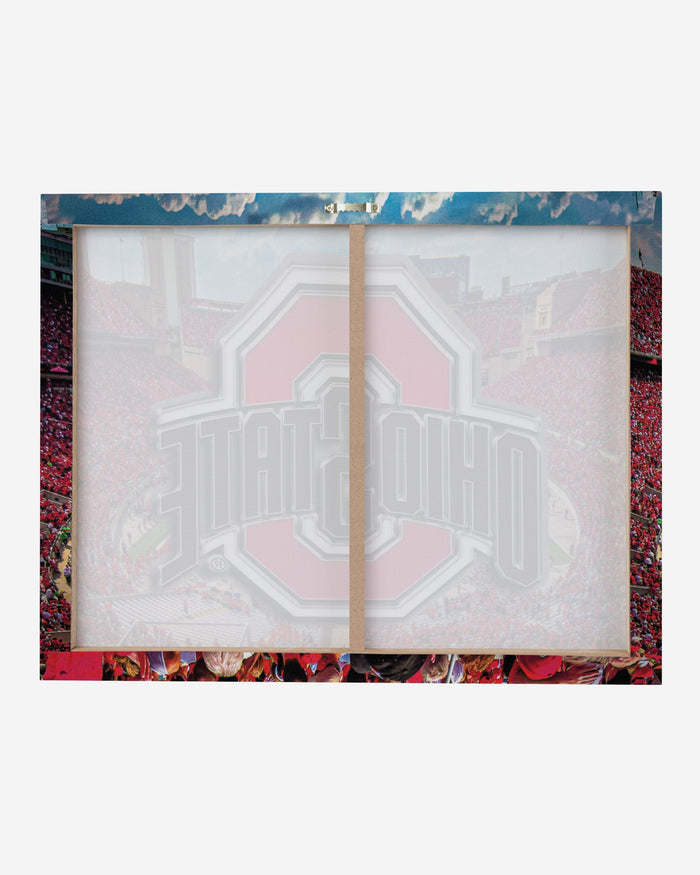 Ohio State Buckeyes Canvas Wall Sign FOCO - FOCO.com