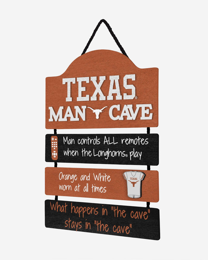 Texas Longhorns Mancave Sign FOCO - FOCO.com