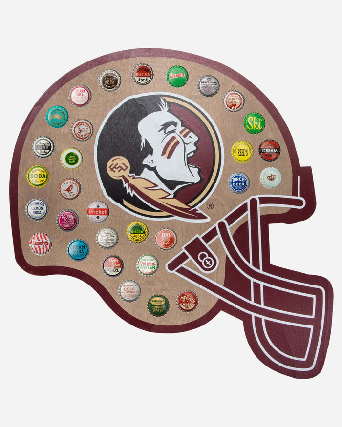 Florida State Seminoles Push Bottle Cap Wall Sign FOCO - FOCO.com