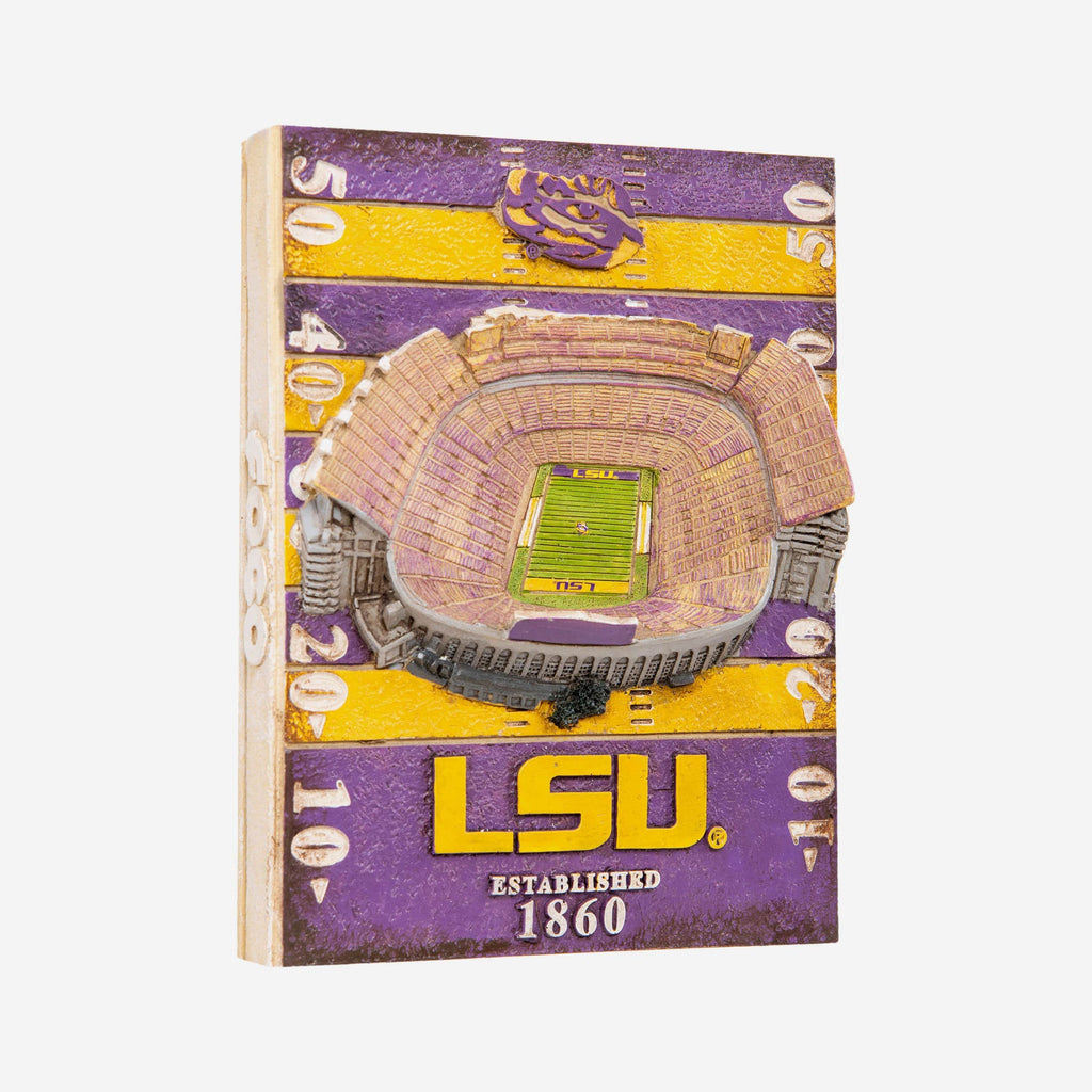 LSU Tigers Tiger Stadium Wall Plaque FOCO - FOCO.com